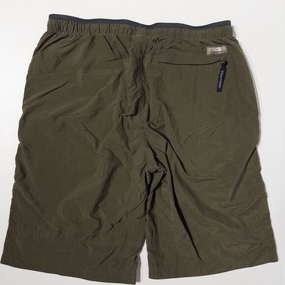 The North Face Men's Nylon Hiking Trekking Shorts Army Green 11" Inseam Size L - Picture 2 of 10
